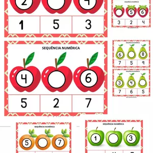 Imagem de capa para o Ebook Complete a sequência numérica 