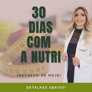 Imagem de capa para o Curso online 30 dias com a nutri 