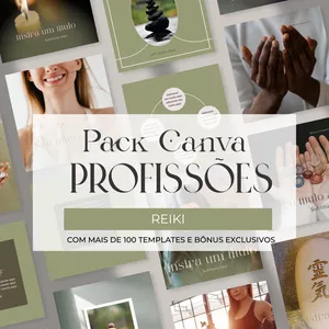 Imagem de capa para o Curso online Pack feed | Reiki