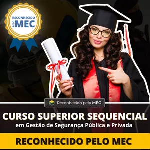 Imagem de Curso Superior Sequencial em Gestão de Segurança Pública e Privada criado por Grupo Educacional na hotmart