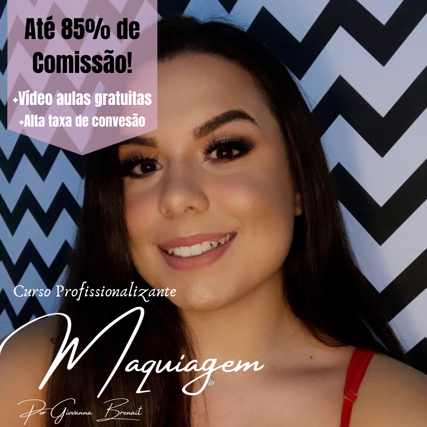 Imagem de Curso MakeUp GiBrenait criado por Giovanna na hotmart