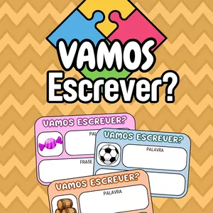 Imagem de capa para o Ebook Vamos Escrever