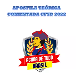 Imagem principal do produto APOSTILA TEÓRICA CFSD 2022