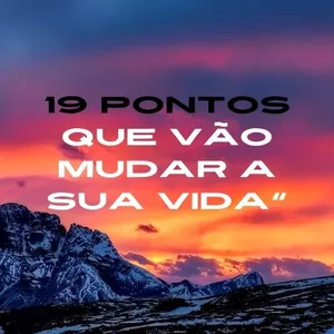 Imagem de capa para o Ebook 19 pontos que vão mudar sua vida!