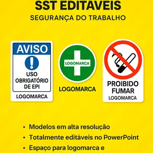 Imagem de capa para o Curso online Pacote Placas SST Editaveis