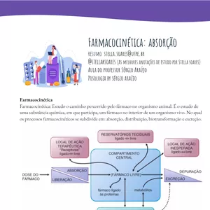 Imagem de capa para o Ebook Introdução a Farmacologia (2) - Farmacocinética: Absorção - Resumo