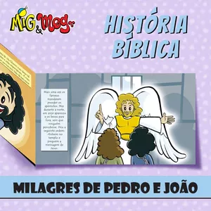 Imagem de capa para o Ebook História Pedro e João realizam Milagres