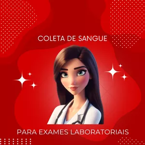 Imagem de capa para o Ebook Coleta de sangue para exames laboratoriais 