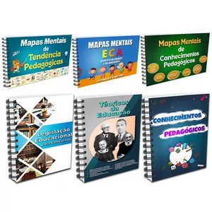 Imagem de capa para o Ebook COMBO 8 pedagógico para carreiras educacionais
