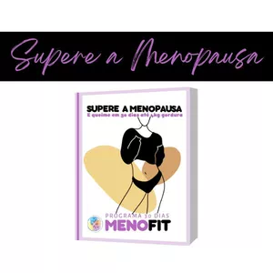 Imagem de capa para o Ebook Programa Menopausa Fit 30 dias
