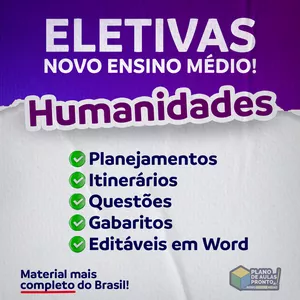 HUMANIDADES por Plano de Aula Pronto