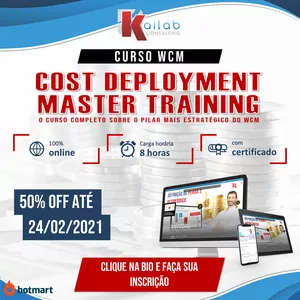Imagem de capa para o Curso online WCM - Cost Deployment Master Training