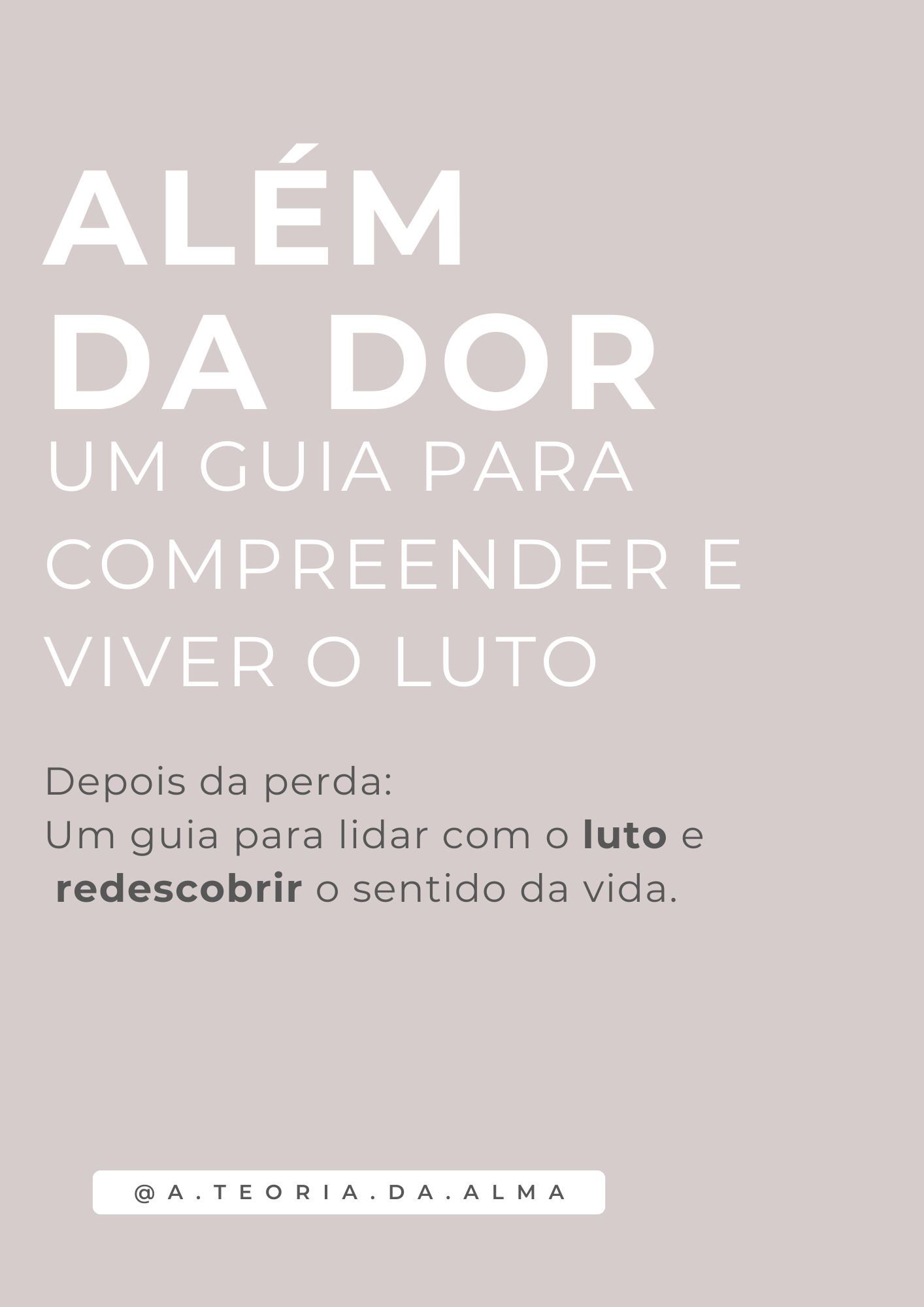 Imagem do curso Além da Dor: Um Guia para Compreender e Viver o Luto