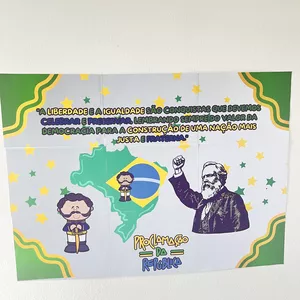 Imagem de capa para o Ebook Painel Proclamação da República📜💚💛