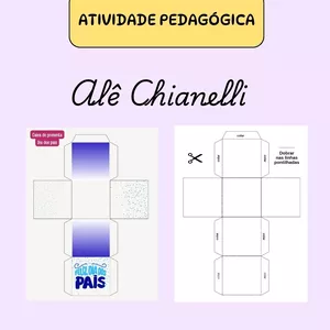 Imagem de capa para o Curso online Caixa de Presente para o Dia dos Pais – Molde Pronto para Imprimir - MAIS BRINDE