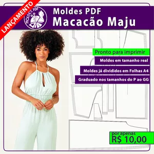 Imagem de capa para o Curso online Moldes PDF MACACÃO MAJU