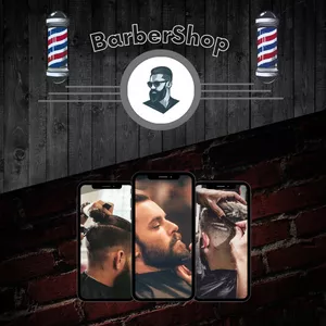 Imagem principal do produto Canva Templates - BarberShop