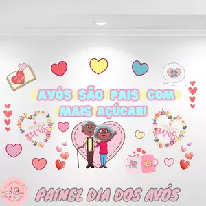 Imagem de capa para o Ebook Painel Dia dos Avós
