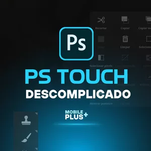 Imagem de capa para o Curso online Photoshop touch descomplicado