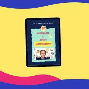 Imagem de capa para o Ebook 50 ATIVIDADES E JOGOS MATEMÁTICOS  