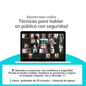Imagen de portada para Curso online Taller Técnicas para hablar en público con Seguridad