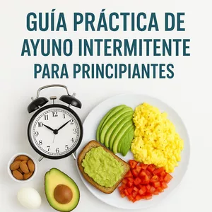 Imagen de portada para Ebook Guía práctica de ayuno intermitente para principiantes