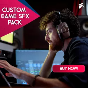 Imagem principal do produto CUSTOM SFX PACK FOR GAMES - e