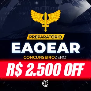 Imagem de capa para o Curso online EAOEAR com R$ 2.500,00 de desconto!