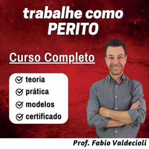 Imagem de CURSO DE FORMAÇÃO DE PERITOS criado por FABIO VALDECIOLI na hotmart