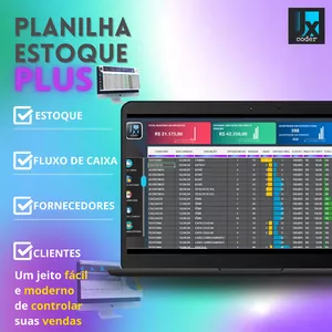 Imagem de capa para o Curso online PLANILHA CONTROLE DE ESTOQUE☑