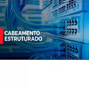 Imagem de capa para o Ebook Curso Básico de Cabeamento Estruturado, de maneira clara e objetiva