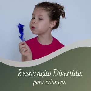 Imagem de capa para o Ebook Respiração Divertida: 15 Exercícios para Crianças Felizes