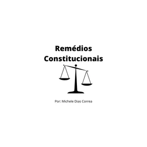 Imagem de capa para o Ebook E-book remédios constitucionais