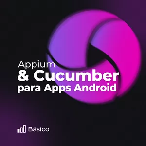 Imagem de capa para o Curso online Appium e Cucumber para Android Apps