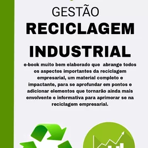Imagem de capa para o Ebook Gestão reciclagem empresarial 