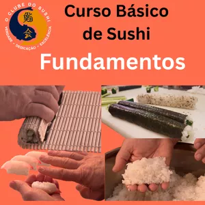 Imagem do curso  Curso Básico de Sushi- Os fundamentos - Moldar e enrolar