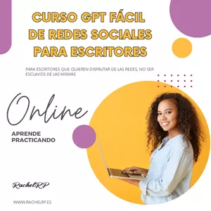 Imagen de portada para Curso online ChatGPT fácil para Creación de Contenido en Redes Sociales para Escritores