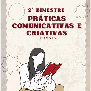 Imagem de capa para o Ebook PRÁTICAS COMUNICATIVAS CRIATIVAS (3ºANO/EJA): Explorando o Novo Ensino Médio