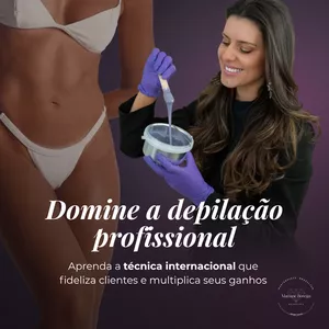 Imagem do curso MasterPiece Body Care: Técnica Exclusiva de DEPILAÇÃO Brasileira para Resultados Profissionais + CERTIFICADO