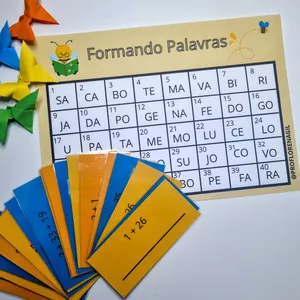 Imagem de capa para o Ebook TABELA DAS SÍLABAS 