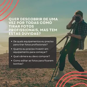 Imagem de capa para o Ebook Ebook - Do zero a fotos profissionais