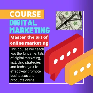 Cover image for Online course Digital Marketing Master the art of online marketing