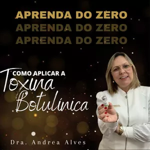 Imagem de capa para o Curso online Toxina Botulínica - Aprenda tudo do ZERO