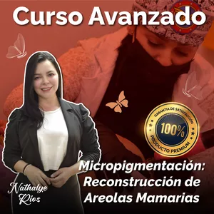 Imagen de portada para Curso online Curso Avanzado Micropigmentación Reconstrucción de Areolas Mamarias 