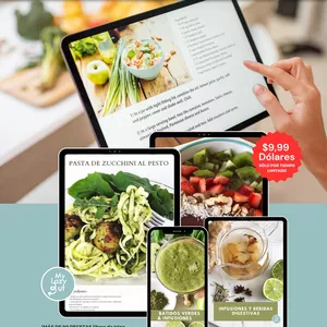 Imagen de portada para Ebook KIT DE 7 RECETARIOS CON MÁS DE 90 RECETAS DE FÁCIL DIGESTIÓN/ Recetario 3 de 7 (BATIDOS VERDES)