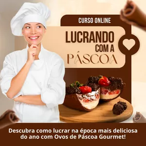 Imagem do curso Lucrando com a Páscoa - Fature com Ovos de Páscoa Gourmet!