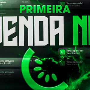 Imagem de capa para o Curso online GUIA PRÁTICO PRIMEIRA VENDA KIWIFY