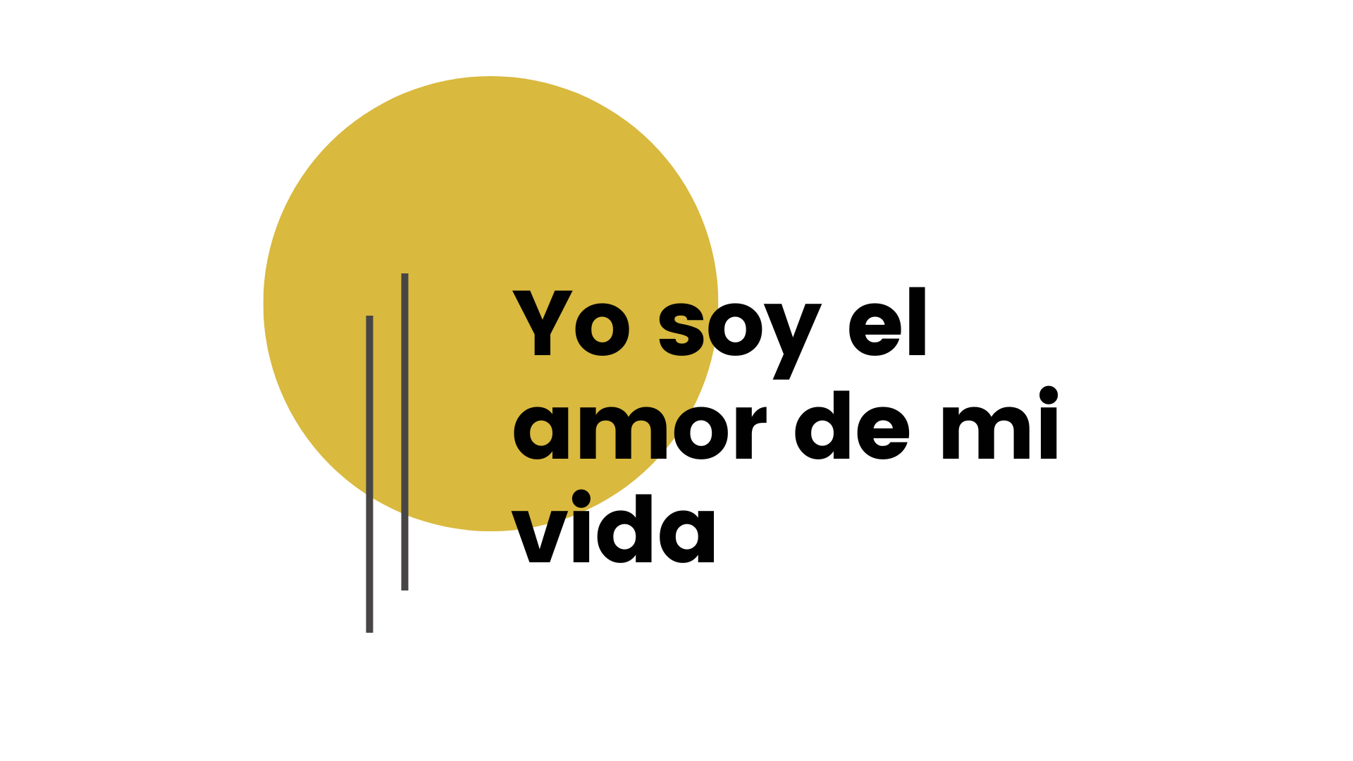 logo yo soy el amor de mi vida
