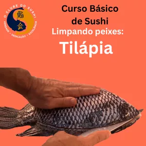Imagem de capa para o Curso online Curso Básico de Sushi - Limpeza de Peixes- Tilápia