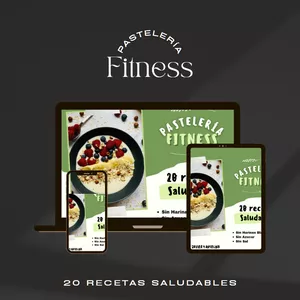 Imagen de portada para Ebook E-book Recetas Fitness Sin Harinas blancas, Sin azúcar Sin sal